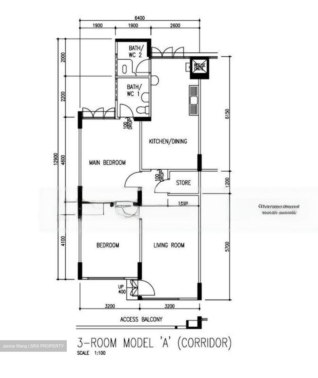 Blk 169 Bukit Batok West Avenue 8 (Bukit Batok), HDB 3 Rooms #477833011